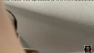 Rome Major casually SLIDES his TONGUE over her BIG NATURAL TITS