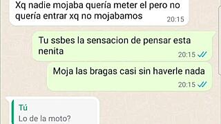 she's telling me about her second cheating fuck with a friend