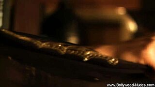 Brunette Indian Dancer Undresses Seductively In Erotic Striptease