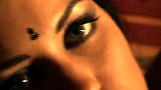 Brunette Indian Dancer Undresses Seductively In Erotic Striptease