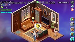 in honeysun gameplay, a redhead flight attendant starts the adventure