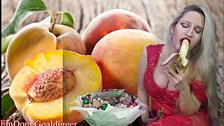 food fetish meets financial domination with kinky glasses