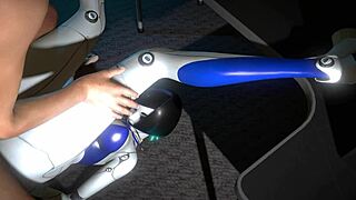 demi sex robot gets anal in a wild subverse parody test run.