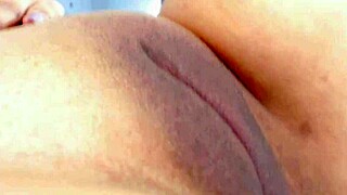 hey, check this teen with a peachy shaved pussy, isn't she cute?