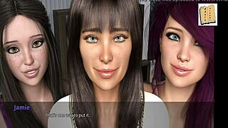 John moves into new house with 4 hot ladies in wvm 25