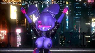 Hey Bonnie FNF, ready for Bonfie Kpop-Queencard dance moves?