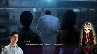 Gamer Girl In See-Through Bra Plays Porn Game In Apocalust 9