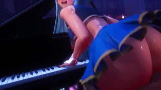 i love this konosabu cowgirl compiltation with big tits