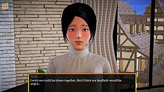 In My New Family 373, a Teen and MILF Explore Their Desires.