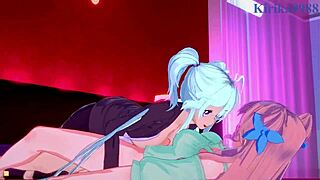 Cagliostro, Chris Yukine, and Maria Cadenzavna Eve dive into intense futanari action in Symphogear hentai. It’s wild!