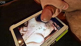 tribute for martina fragola featuring amateur cumshots and masturbation