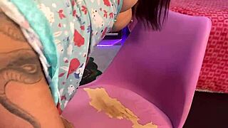 Waking up boyfriend’s cock for another round outdoors