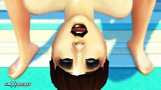 Enjoy a relaxing walk in nature with your beloved in 3D animation