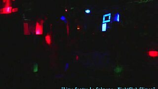 Night club climax caught on video!