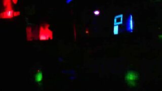 Night club climax caught on video!