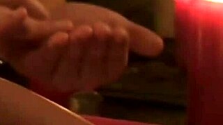 he finally gives in to the gay feeling.