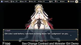 The m girl signs sex change contract.