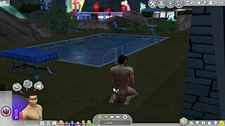 Straight Sim Succumbs To Gay Temptation!