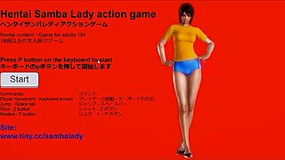 sexy samba lady hentai game