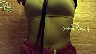 Amateur Filipina Chick Strips, Showers, Dances, Touches Shaved Pussy