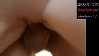 Intense Emo Homemade Porn with Anal and Facial.