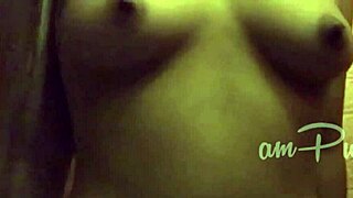 Amateur Filipina Chick Strips, Showers, Dances, Touches Shaved Pussy