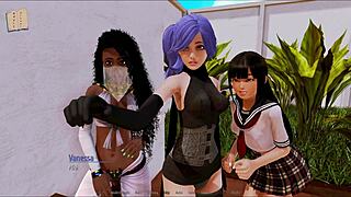 In the harem hotel game, episode 171 unfolds with various adventures.