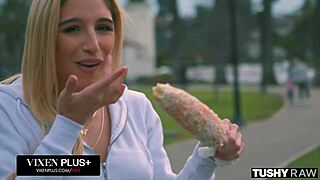 can abella danger handle this ass domination?