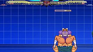 Chun-Li battles Long in hentai sex with cumshot.