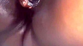 Ebony Whore Squirts Intensely While Masturbating Her Huge Ass Solo