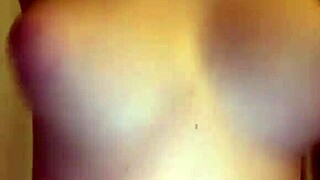 alessandra slowly masters shaking her perky boobs