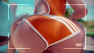 tracer asks, 'want to ride my cock on the beach?'