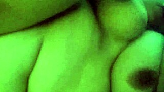 fat woman moaning loudly in the scene