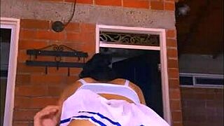 Latina teen felt so tight at first.