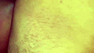 I had anal sex with the young girl in the kitchen, her ass dripping with milk