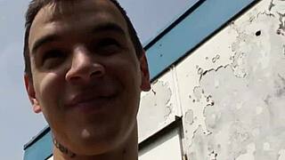 Young Gay Deviant Swaps Intense Blowjob for Quick Cash!