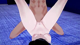 I imagine elizabeth from bioshock in this japanese hentai scene