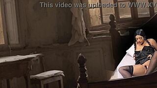 Wednesday and thing enjoying halloween full video on red