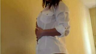 Beautiful Camgirl Teasing with Big Tits and Cute Ass on Webcam Show