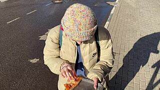 Hungry Girl Does Pov Blowjob Missionary Cowgirl Doggystyle Creampie Outdoor