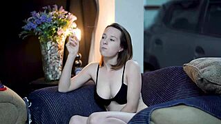 Hey, smoking hot in black lingerie, huh?