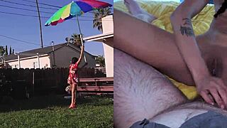 Sneaky Girlfriend Lures Investor for Public Asian FUCKING. Cheating Neighbor Caught on Split Screen!