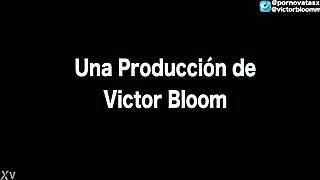 In the hair salon, she gives blowjob and handjob to big cock