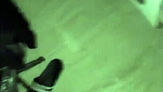 Intimate encounter in the barbershop.