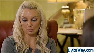 Two lesbians engage in passionate anal sex