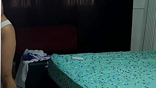 Spying on my stepmother getting dressed for work