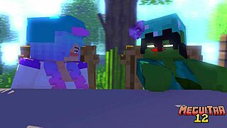 old video reunion with minecraft porn vibes 😜