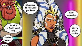 why does rey submit to her wookie master in this anime?