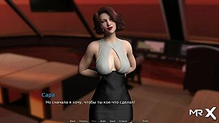 milf gets ass fingered in waterworld cartoon 😈