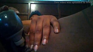 Up close view of cumshot during masturbation session